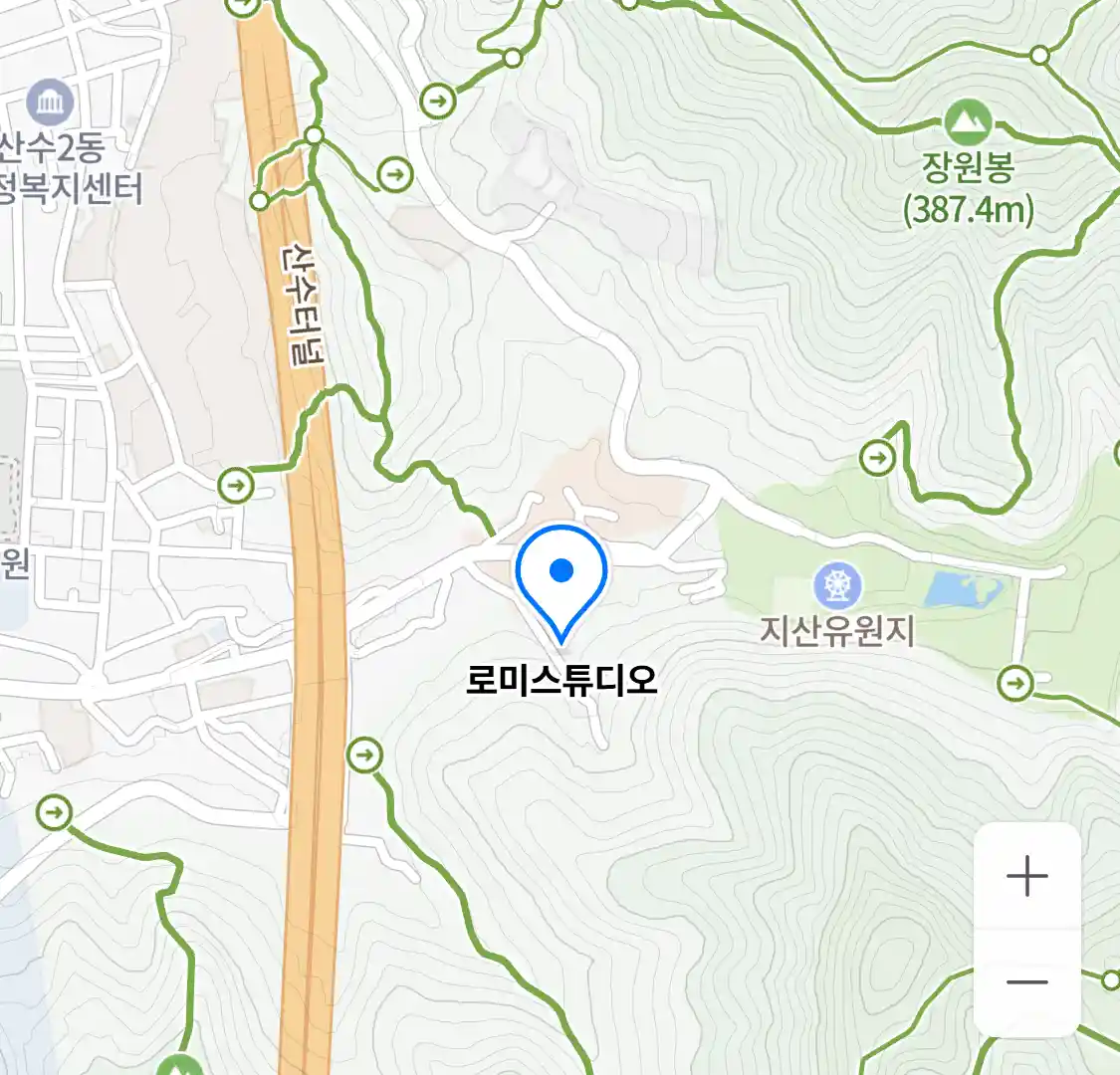 로미스튜디오 위치