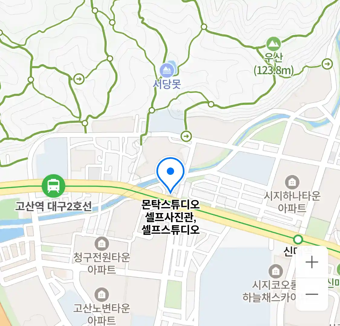 몬탁스튜디오 셀프사진관 셀프스튜디오 위치