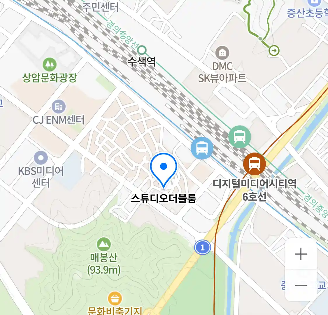스튜디오더블룸 위치