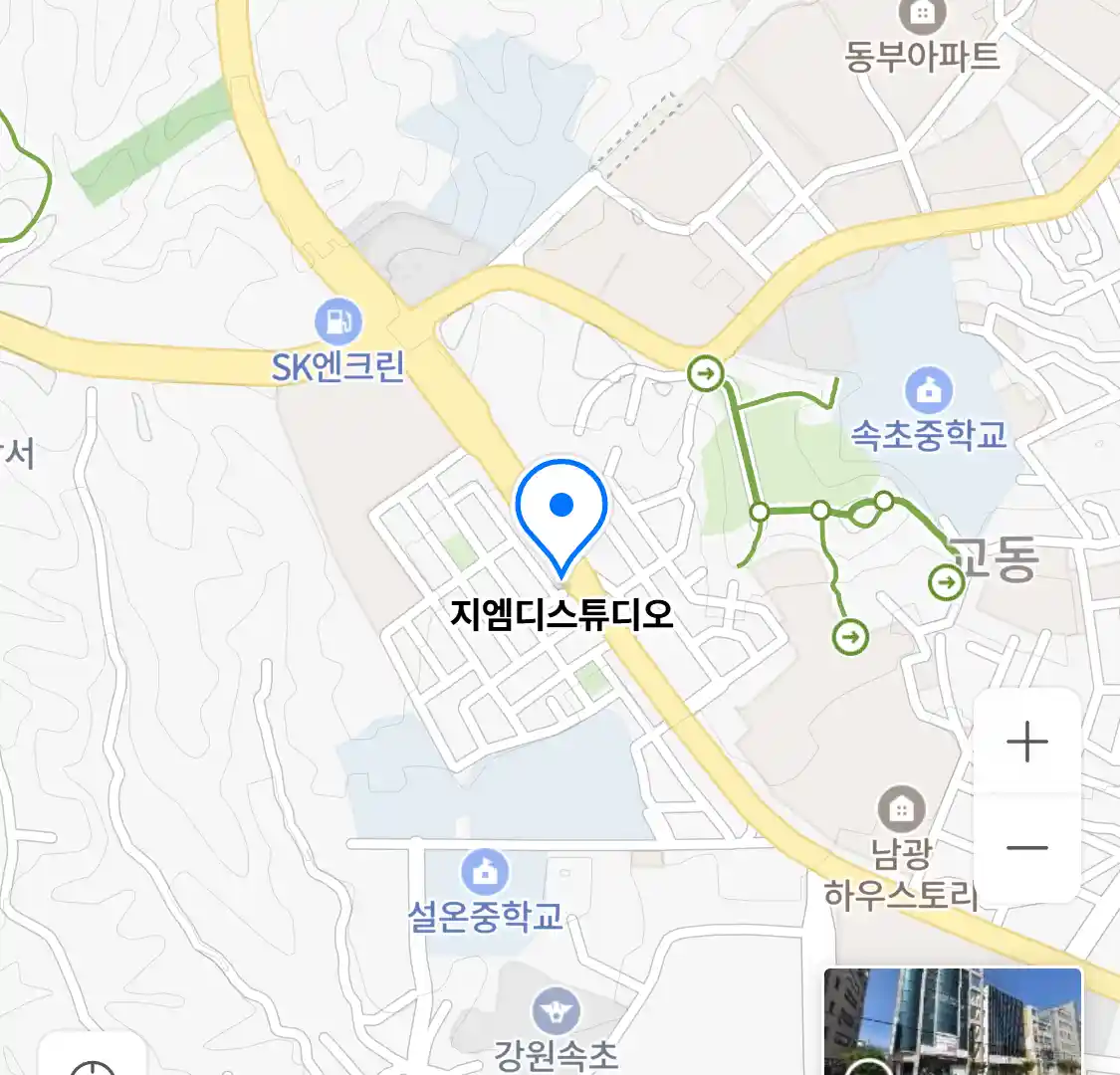 지엠디스튜디오 위치