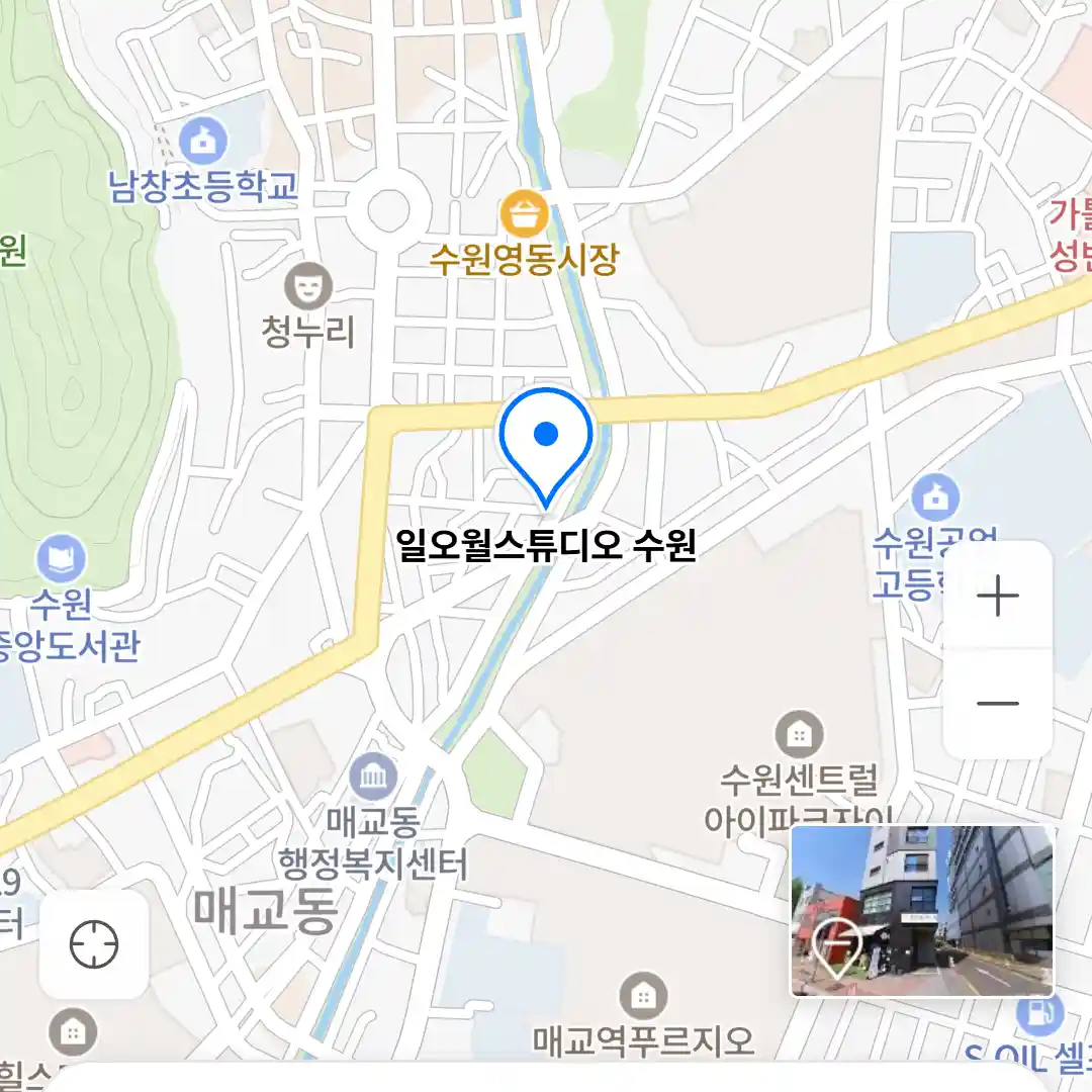 일오월스튜디오 수원 위치