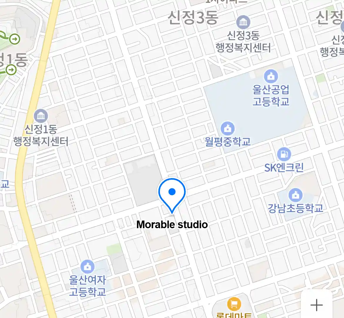 Morable studio 위치