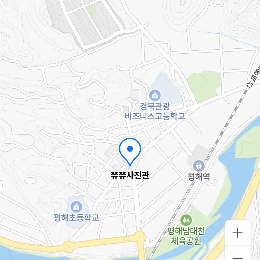 쮸쮸사진관 위치