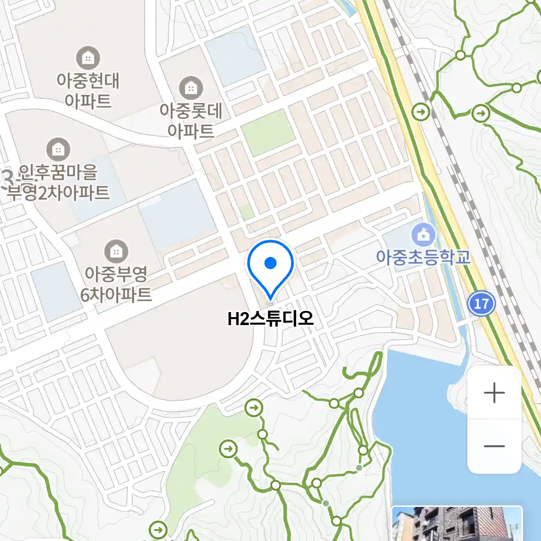 H2스튜디오 위치