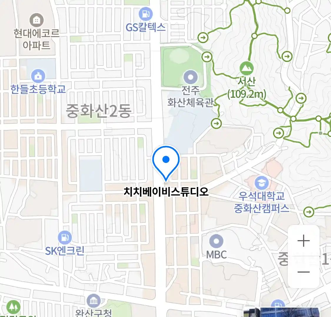 치치베이비스튜디오 위치