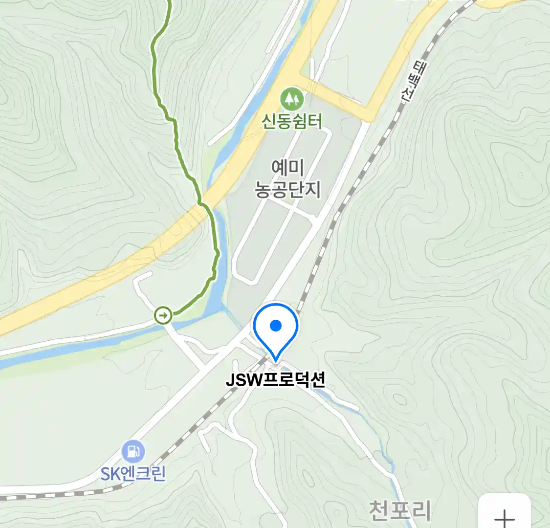 JSW프로덕션 위치