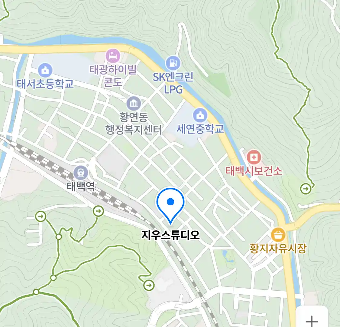 지우스튜디오 위치