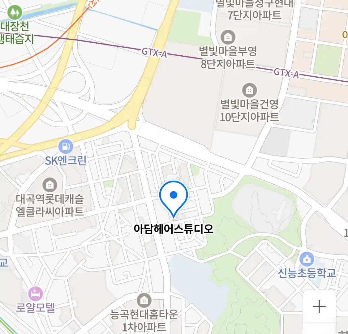 아담헤어스튜디오 위치