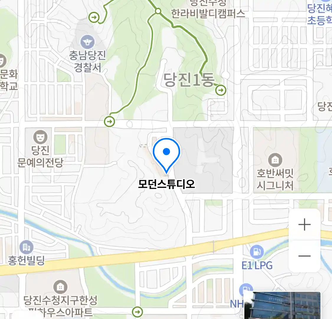 모던스튜디오 위치