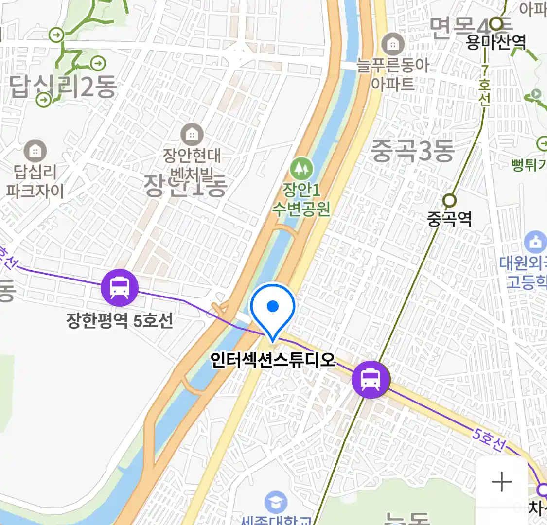 인터섹션스튜디오 위치