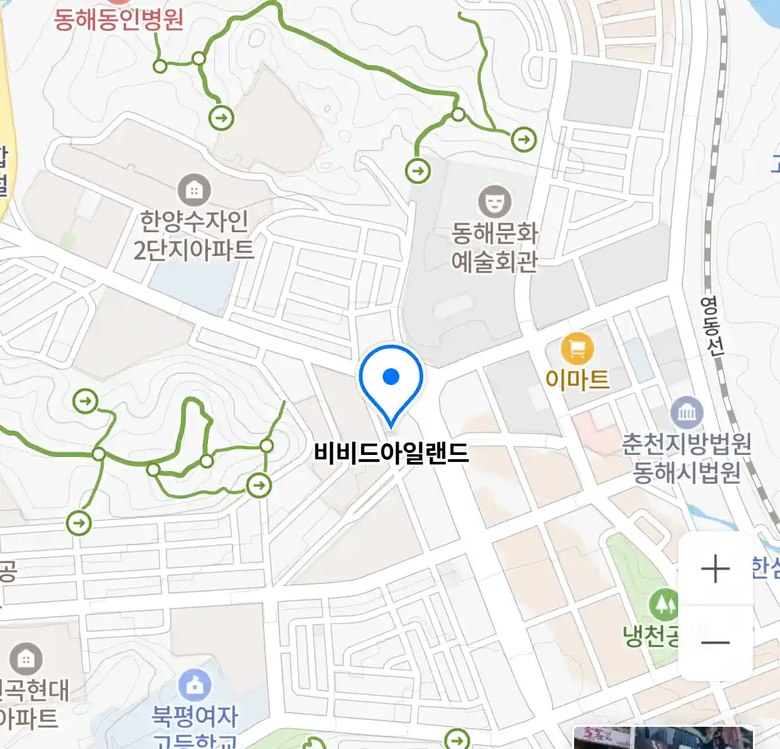 비비드아일랜드 위치