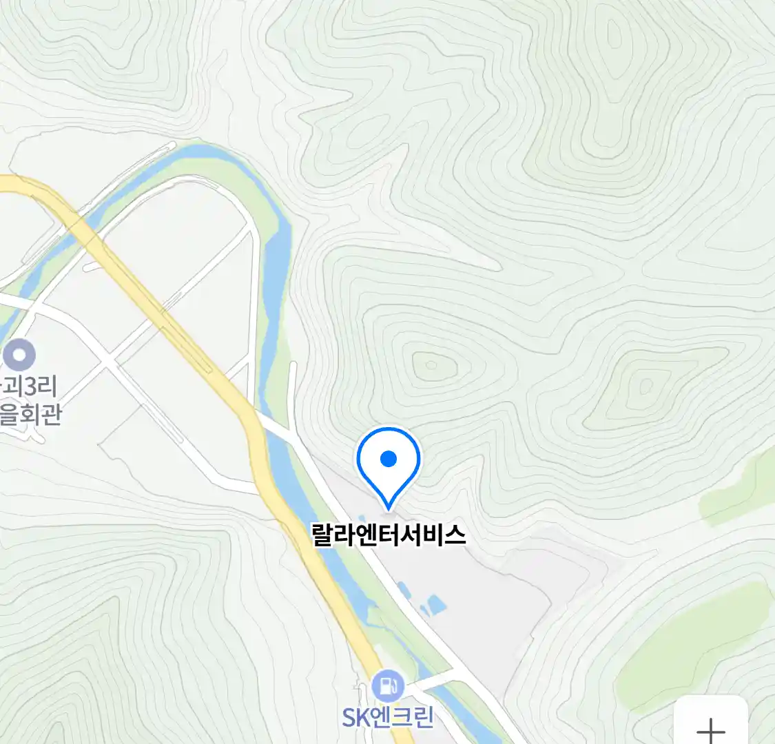 랄라엔터서비스 위치