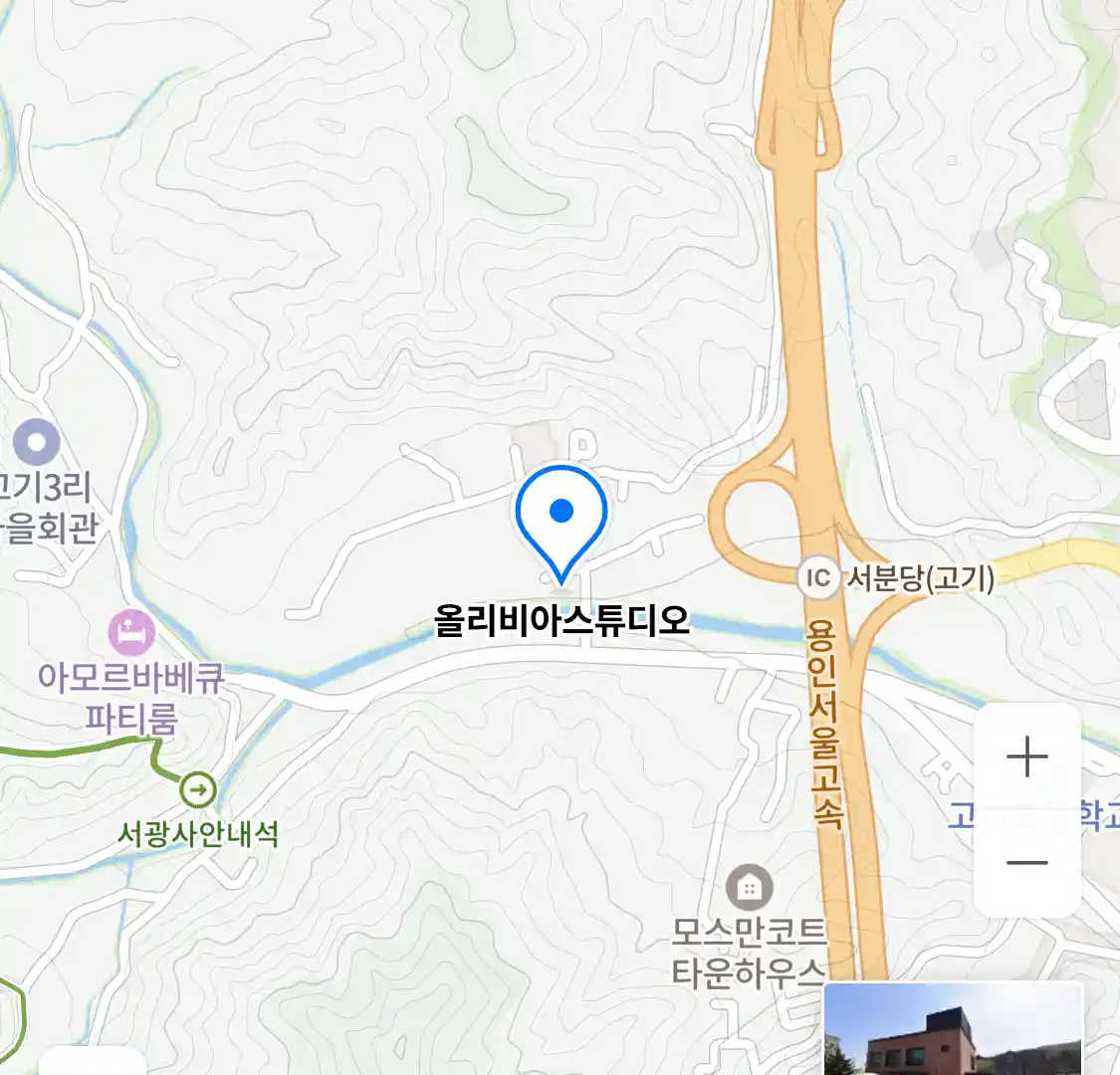 올리비아스튜디오 위치