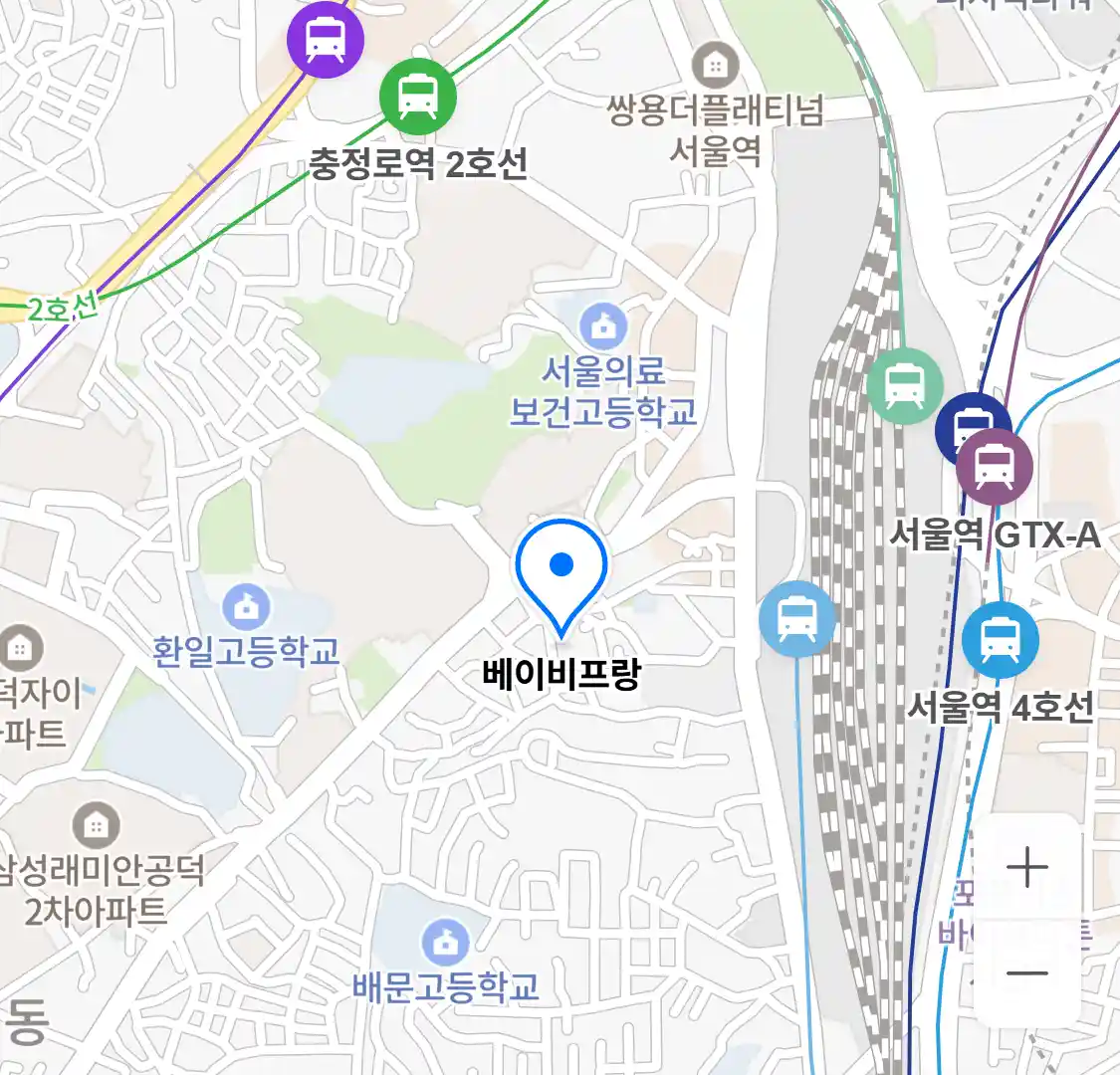 베이비프랑 위치