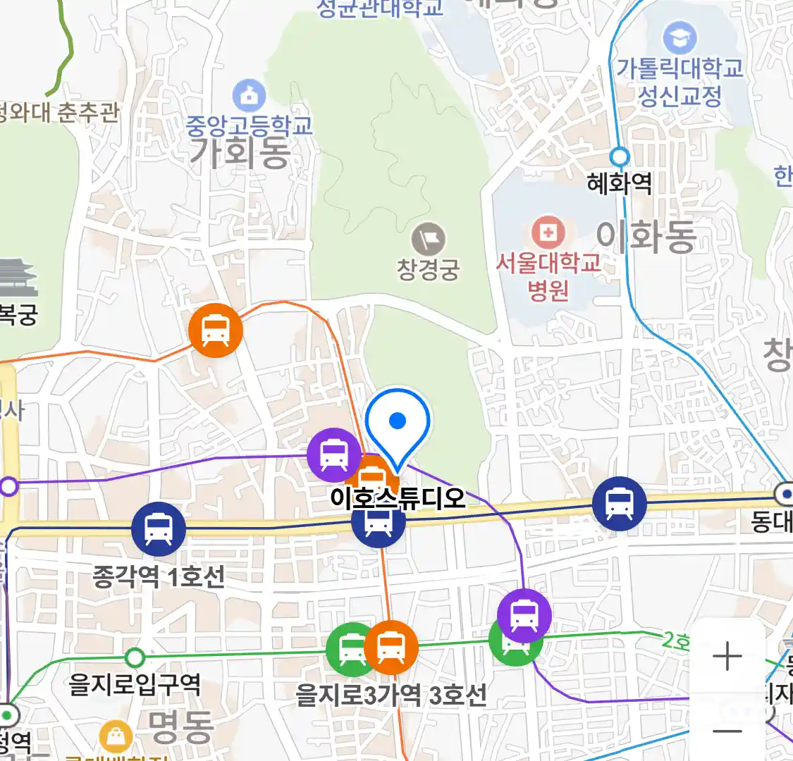 이호스튜디오 위치