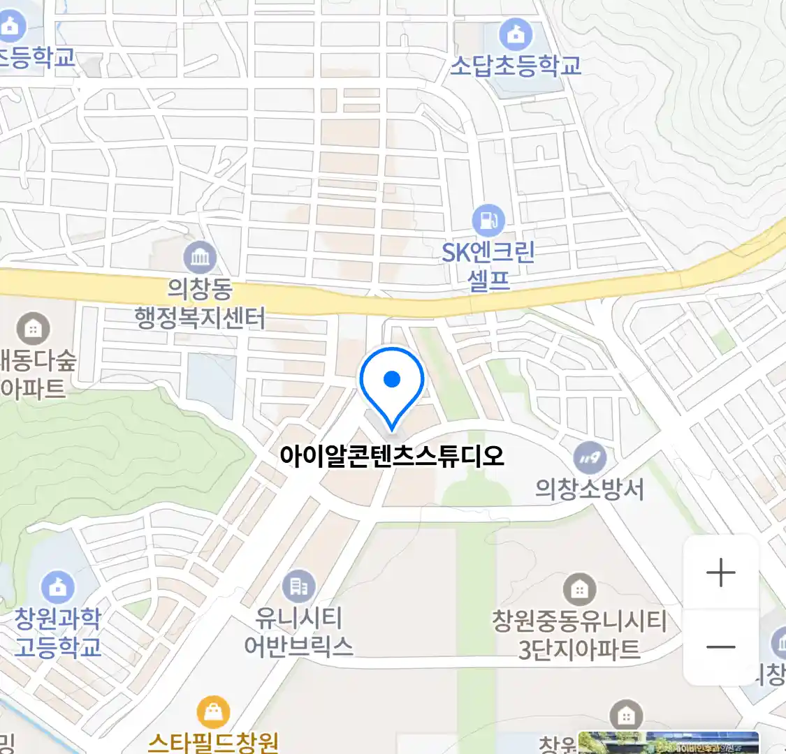 아이알콘텐츠스튜디오 위치
