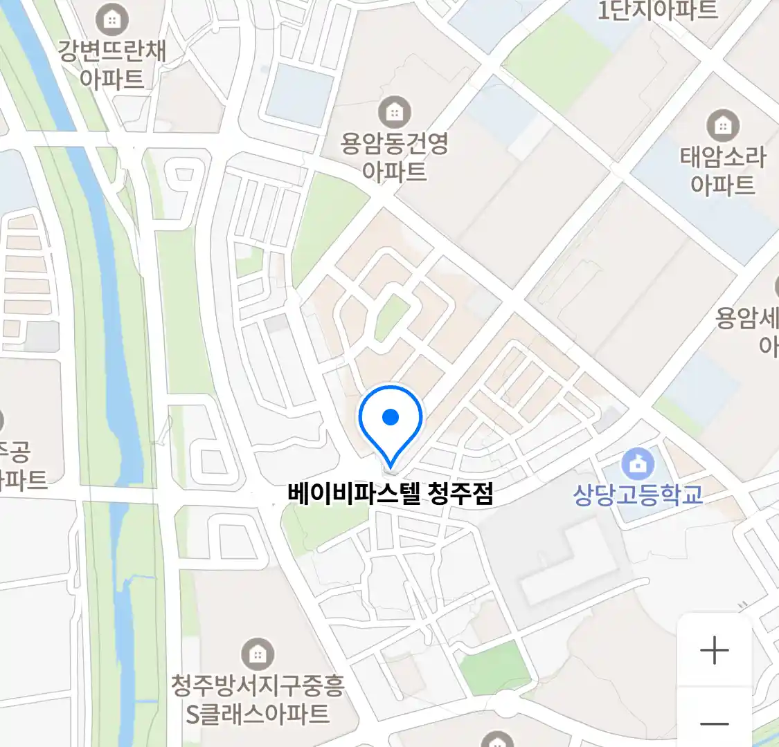 베이비파스텔 청주점 위치
