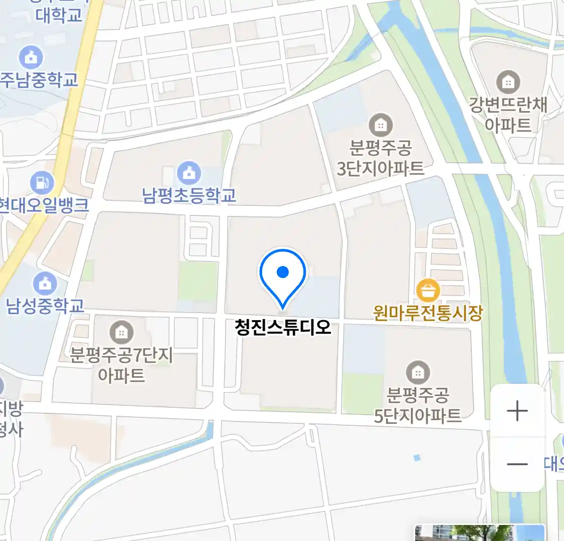 청진스튜디오 위치