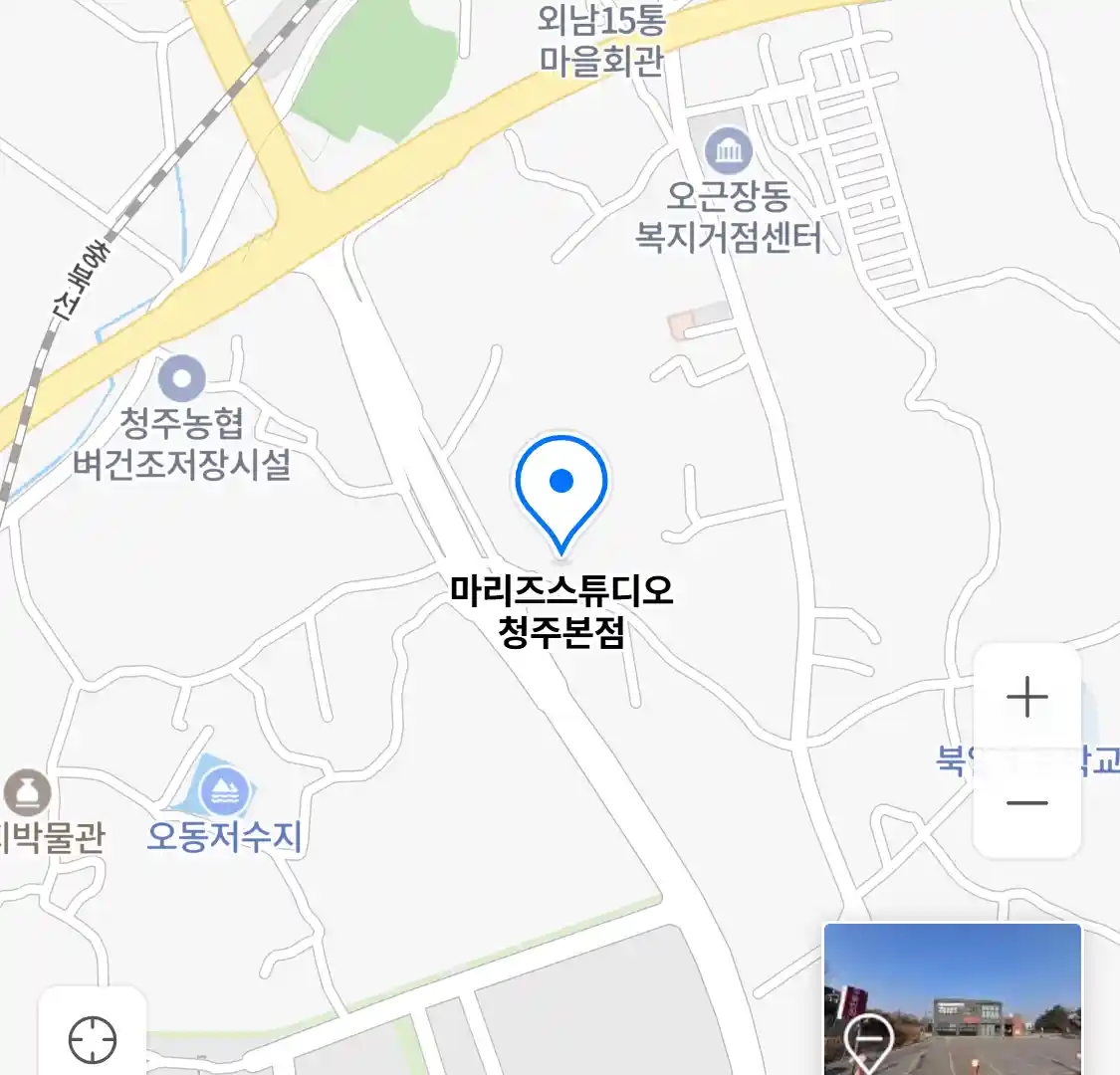 마리즈스튜디오 청주본점 위치