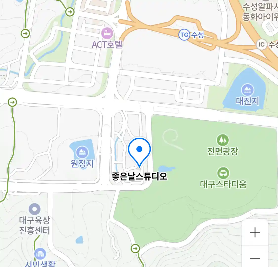좋은날스튜디오 위치