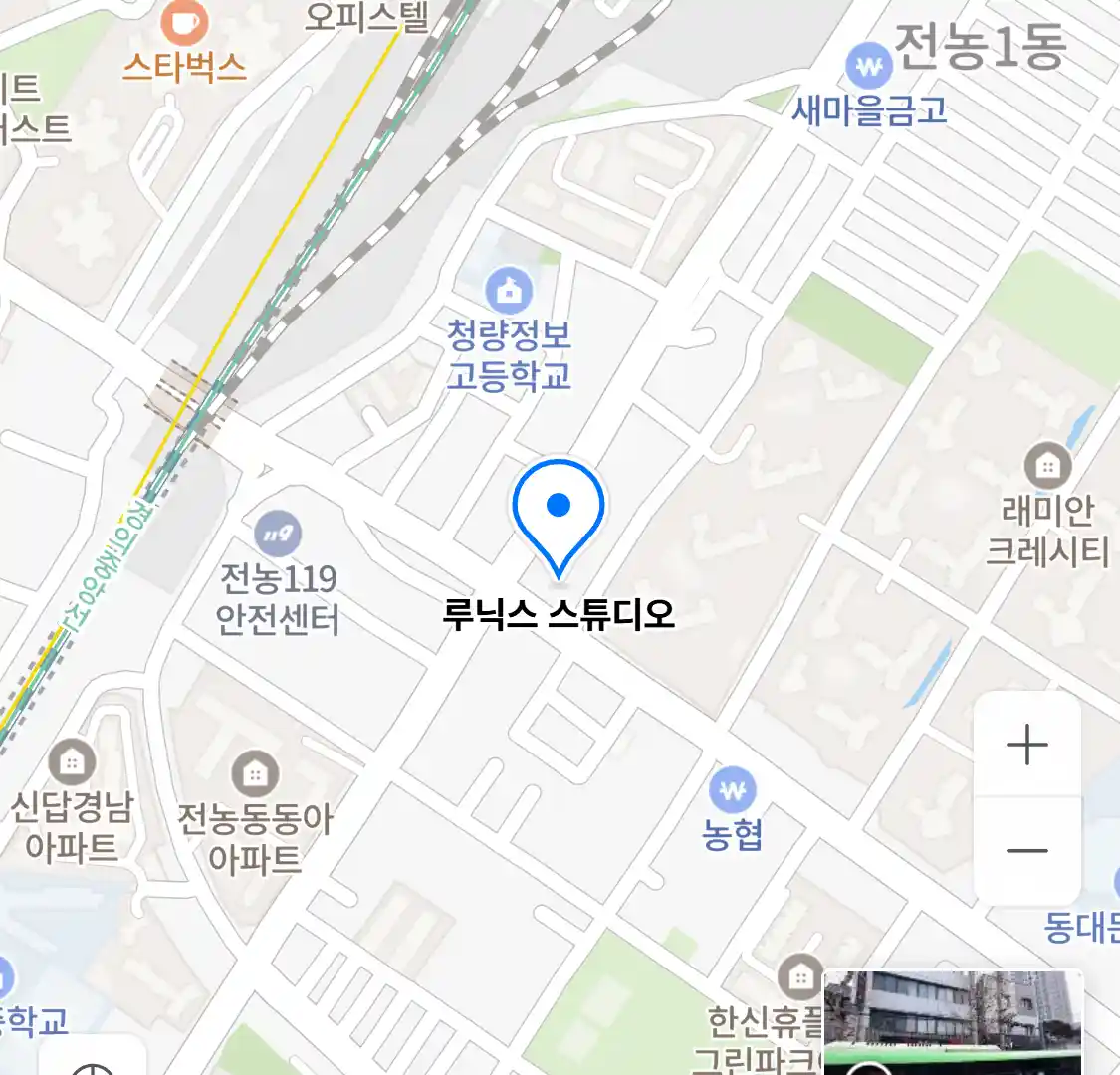 루닉스 스튜디오 위치
