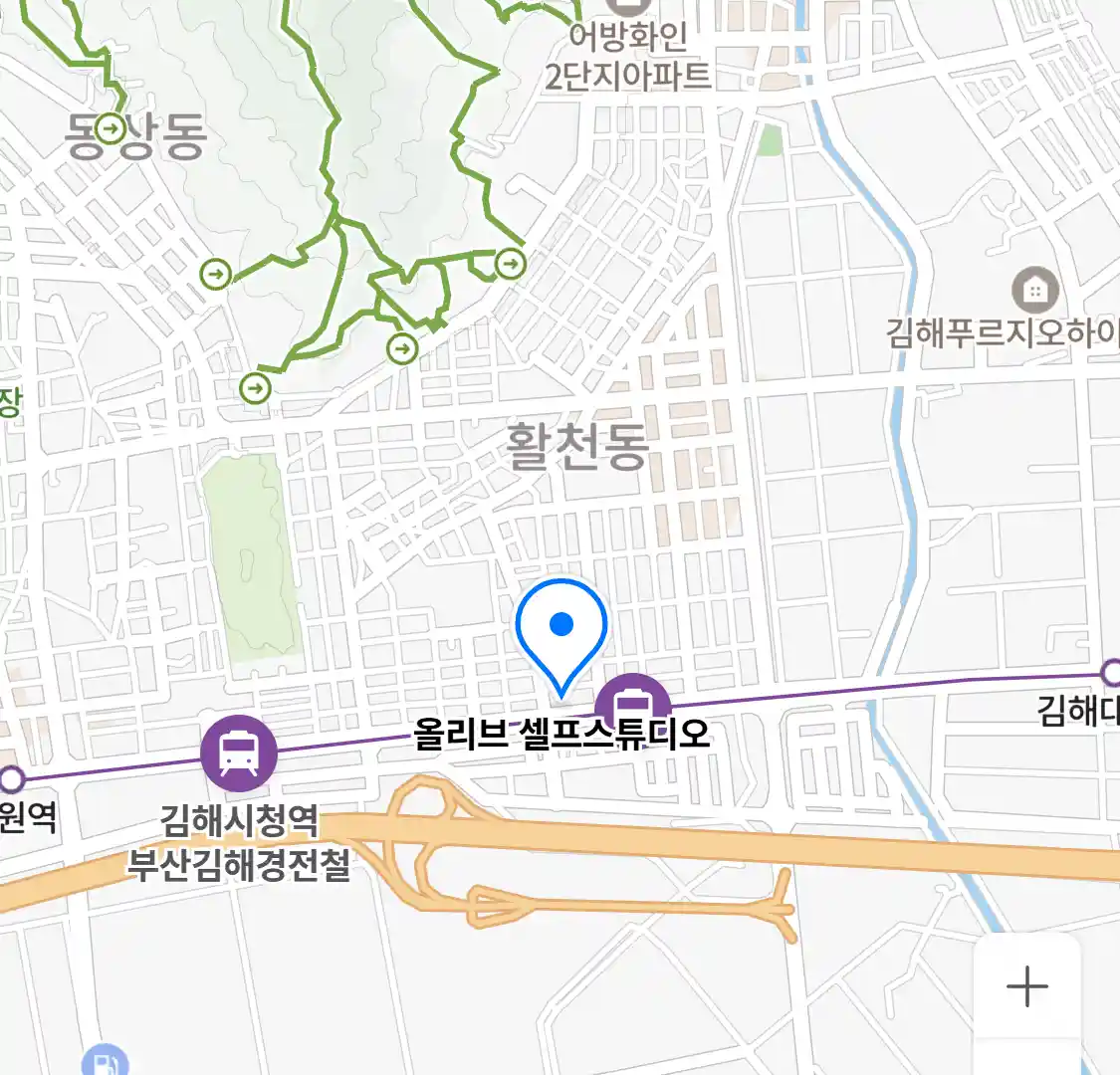 올리브 셀프스튜디오 위치