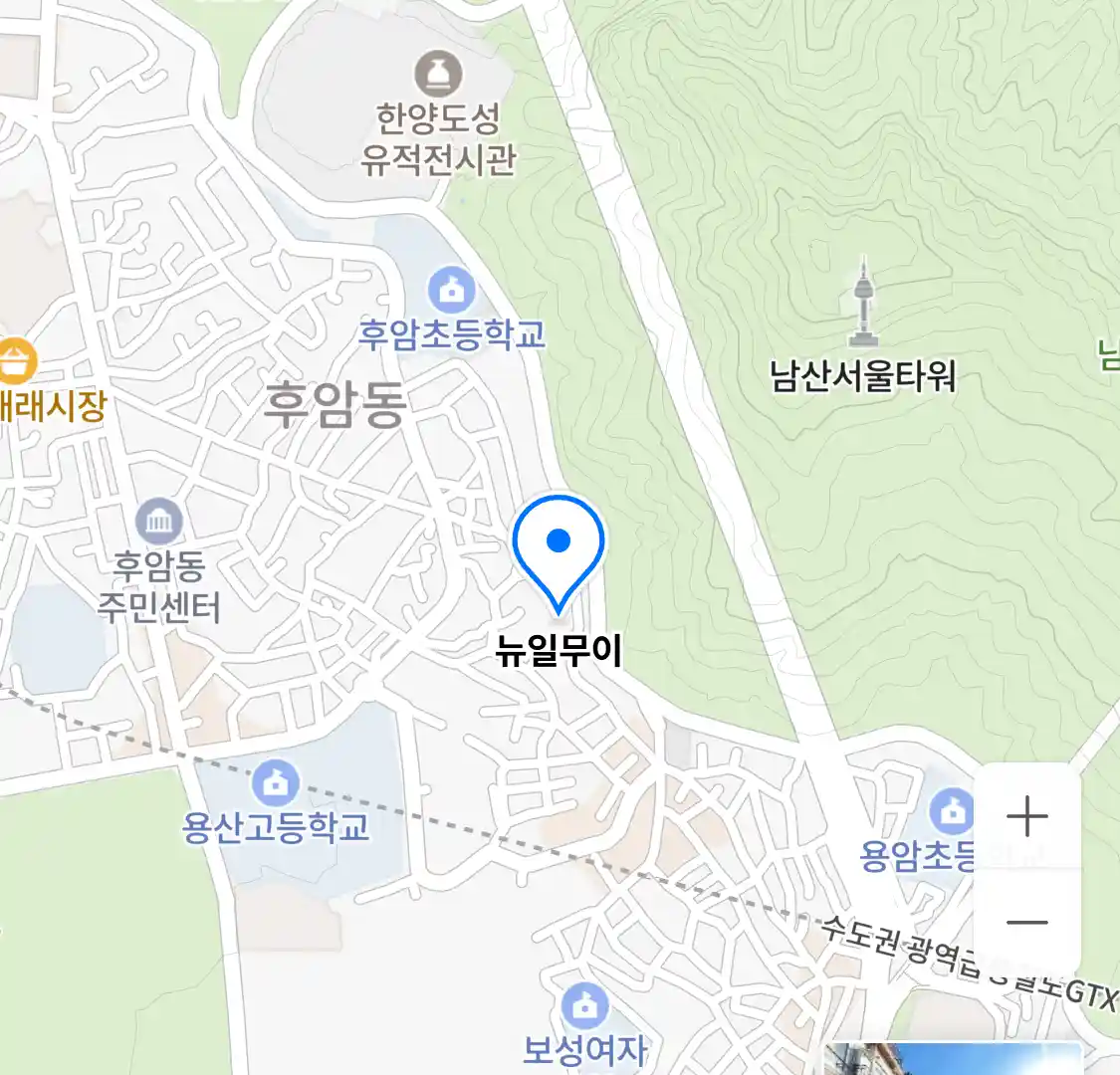 뉴일무이 위치
