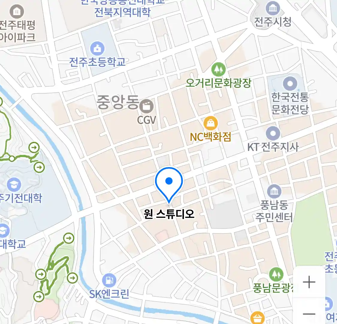 원 스튜디오 위치