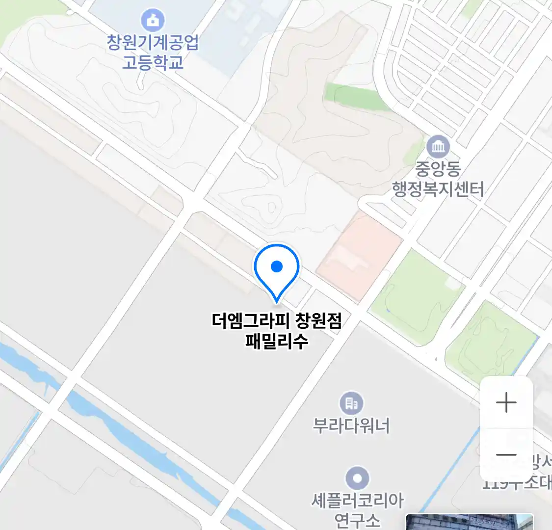 더엠그라피 창원점 패밀리수 위치
