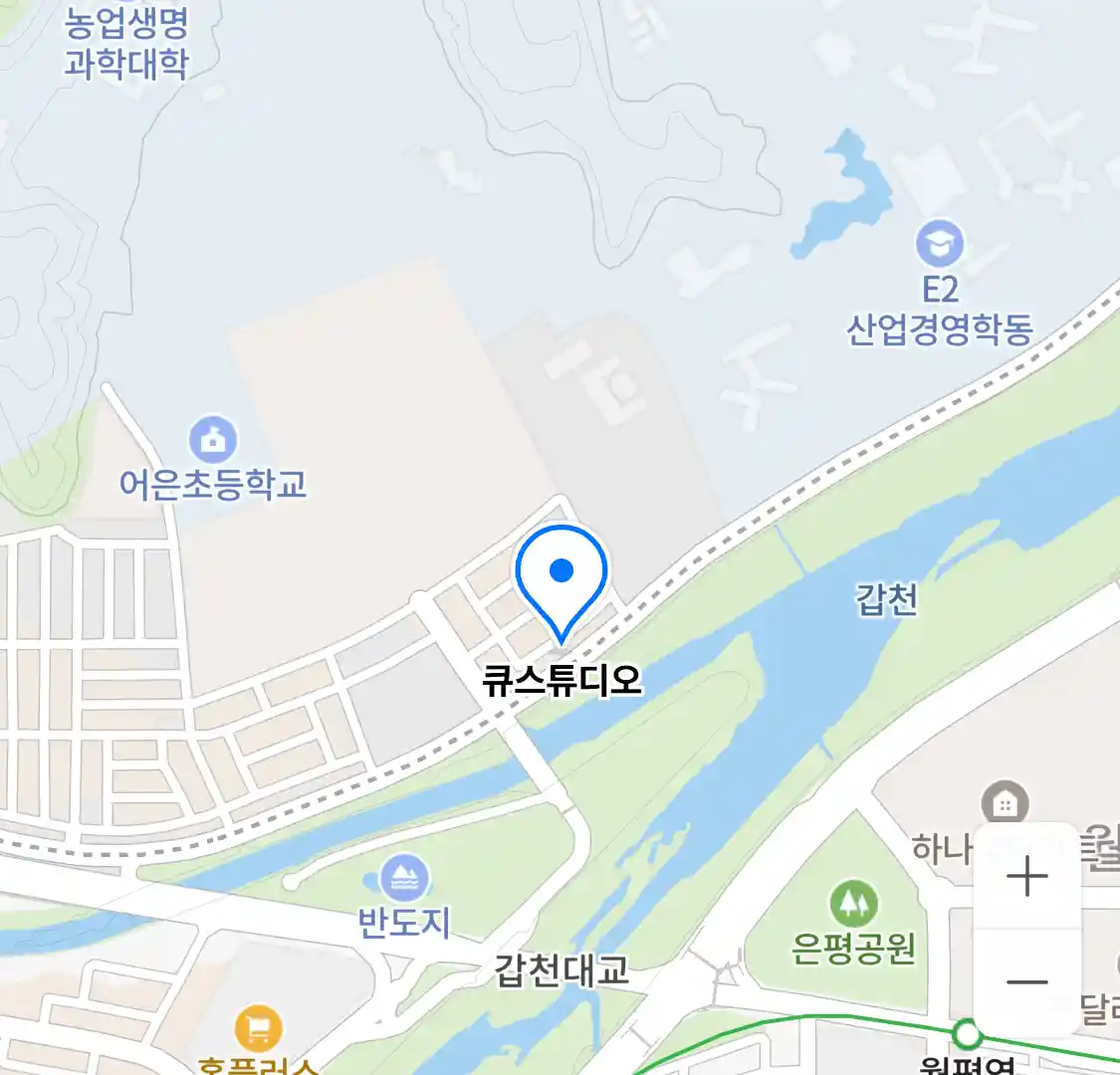 큐스튜디오 위치