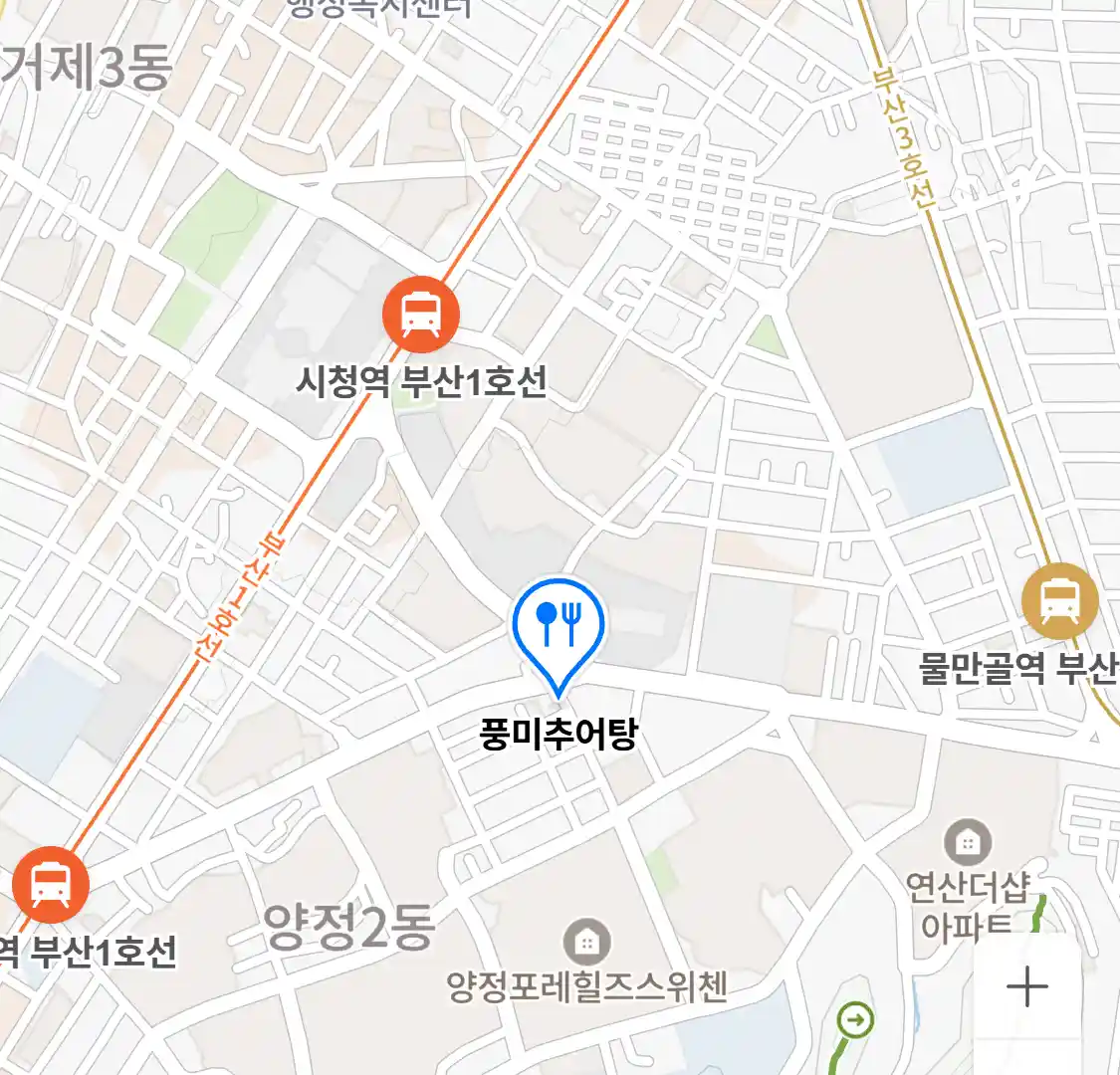 풍미추어탕 위치