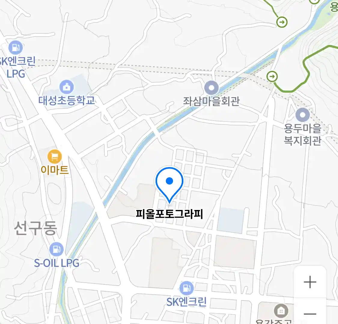 피올포토그라피 지도