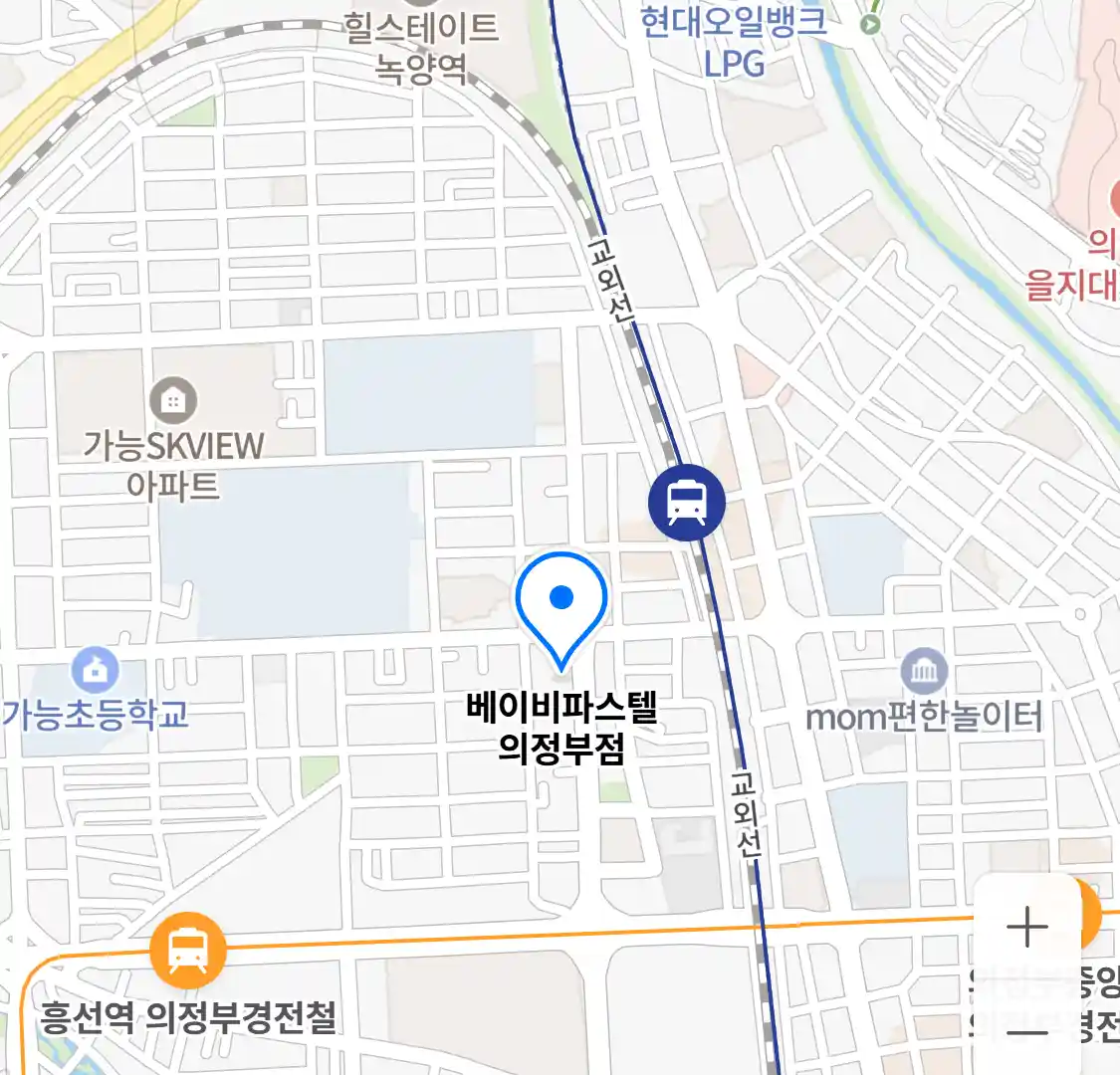 베이비파스텔 의정부점 위치