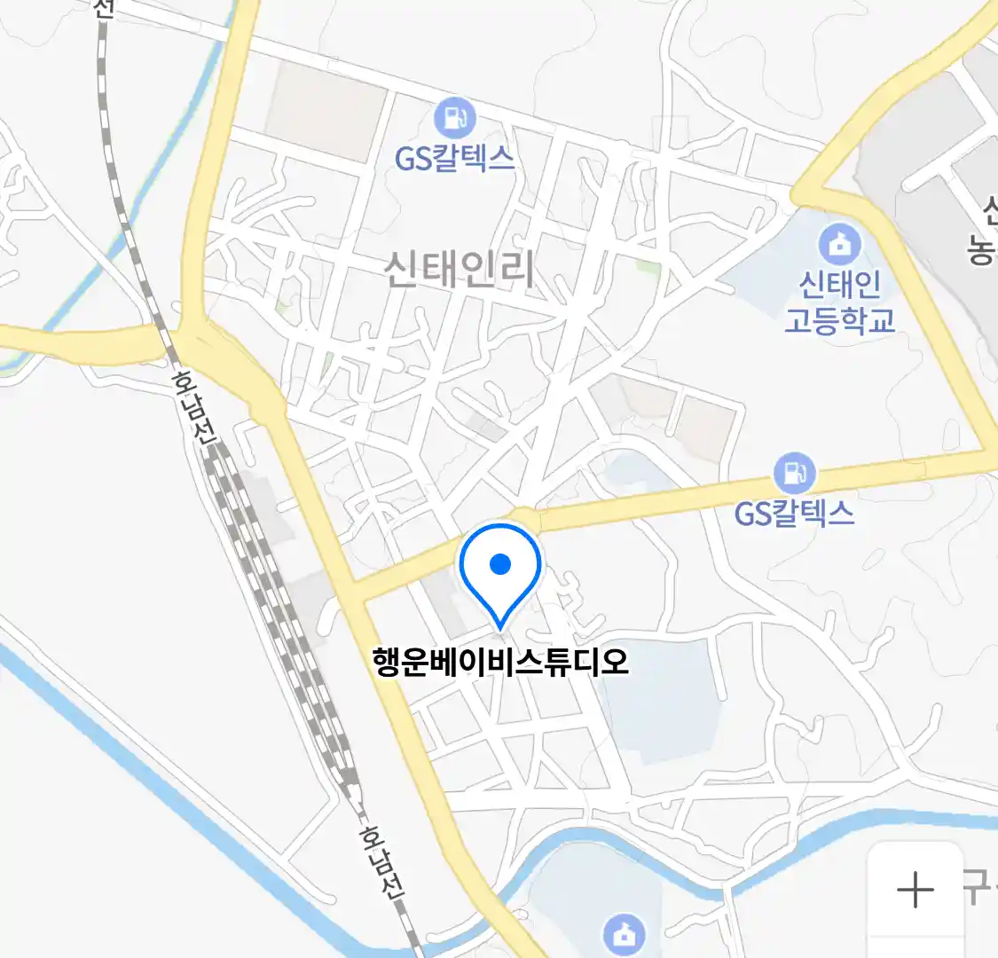 행운베이비스튜디오 위치