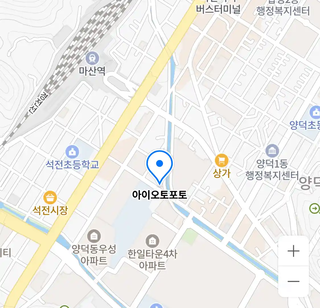 아이오토포토 위치