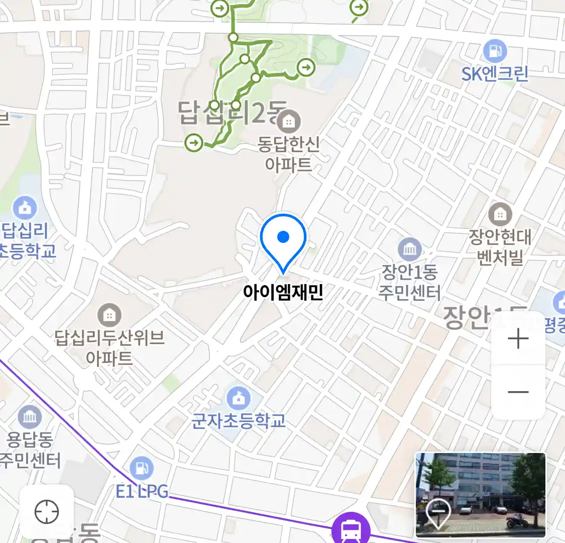 아이엠재민 위치
