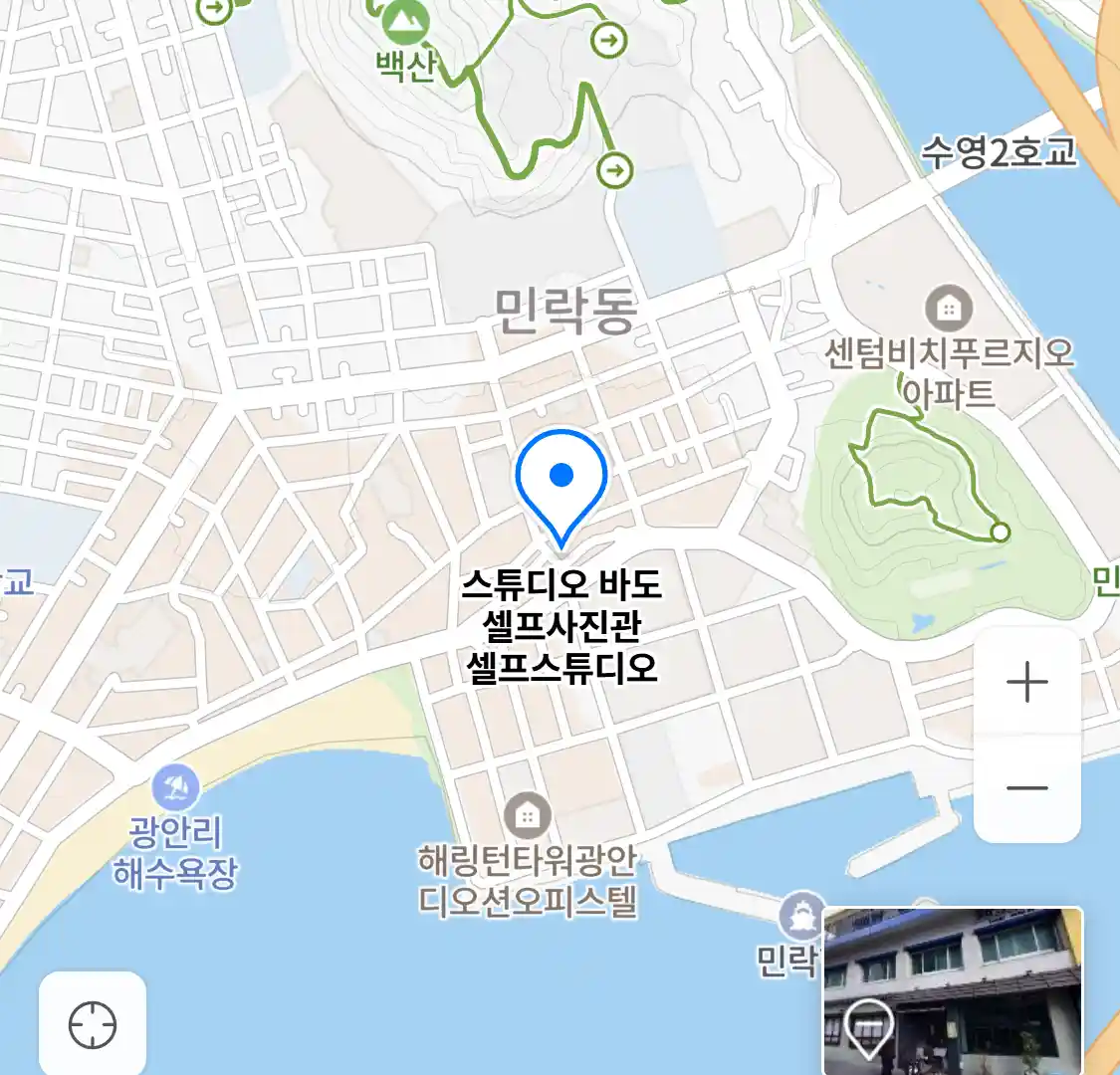 스튜디오 바도 셀프사진관 셀프스튜디오 위치