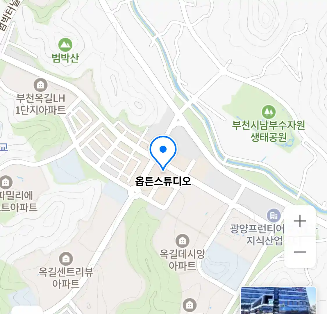 옵튼스튜디오 위치