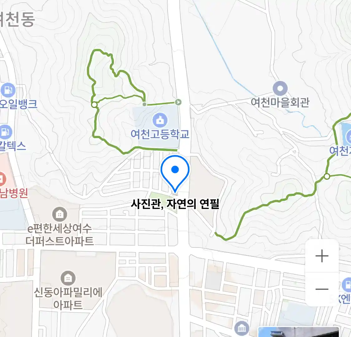 사진관, 자연의 연필 위치