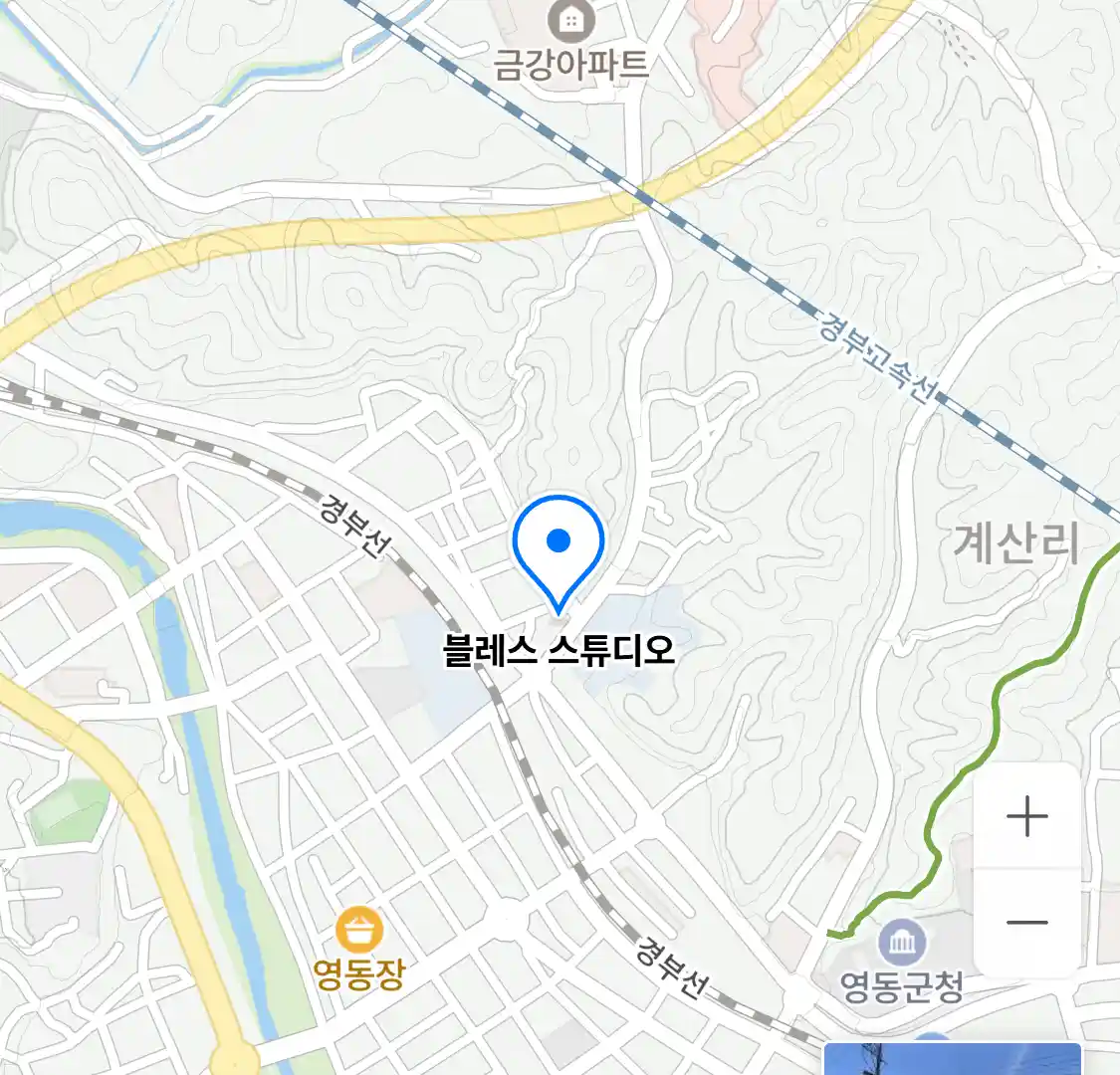 블레스 스튜디오 위치