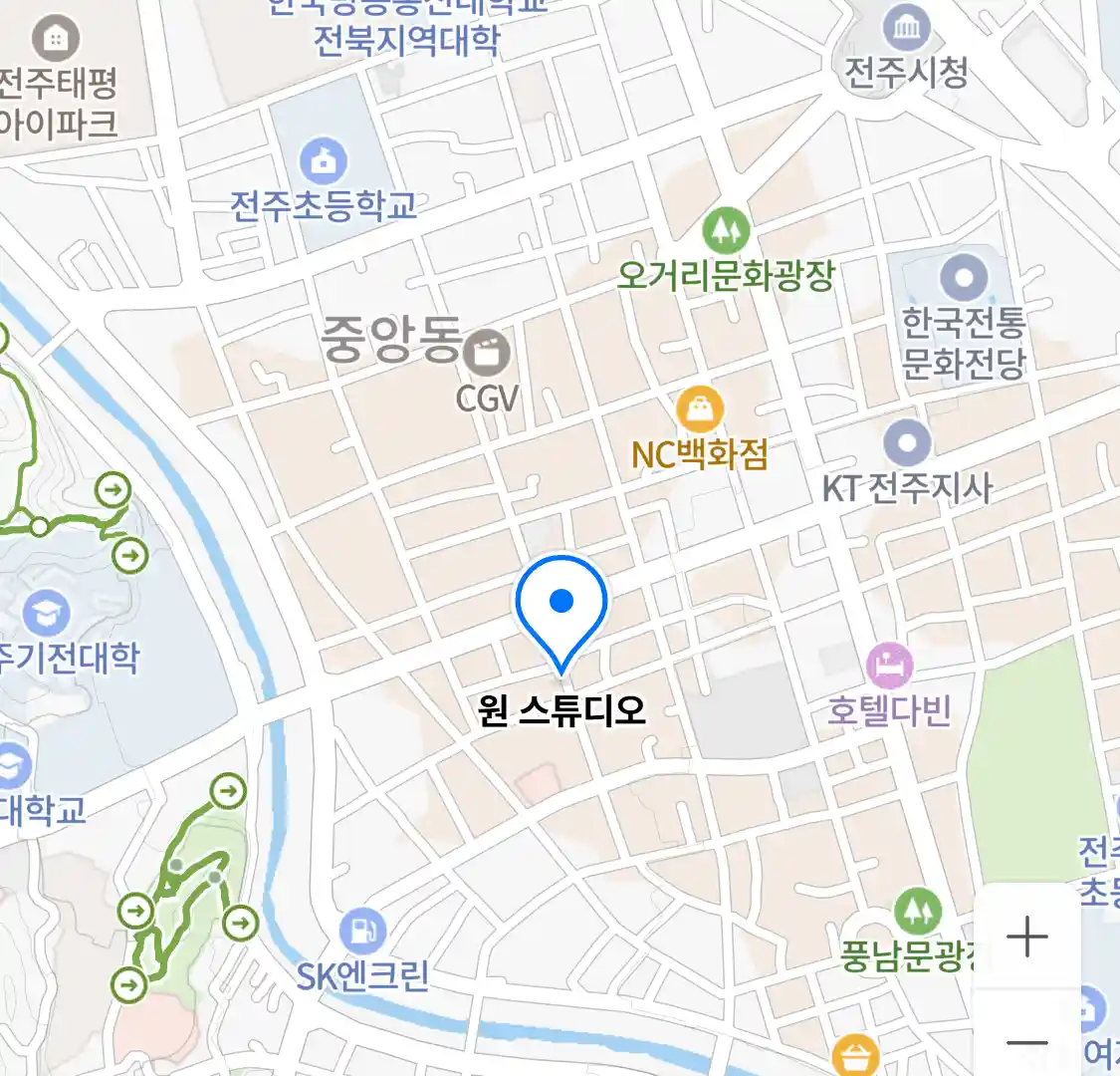 원 스튜디오 위치