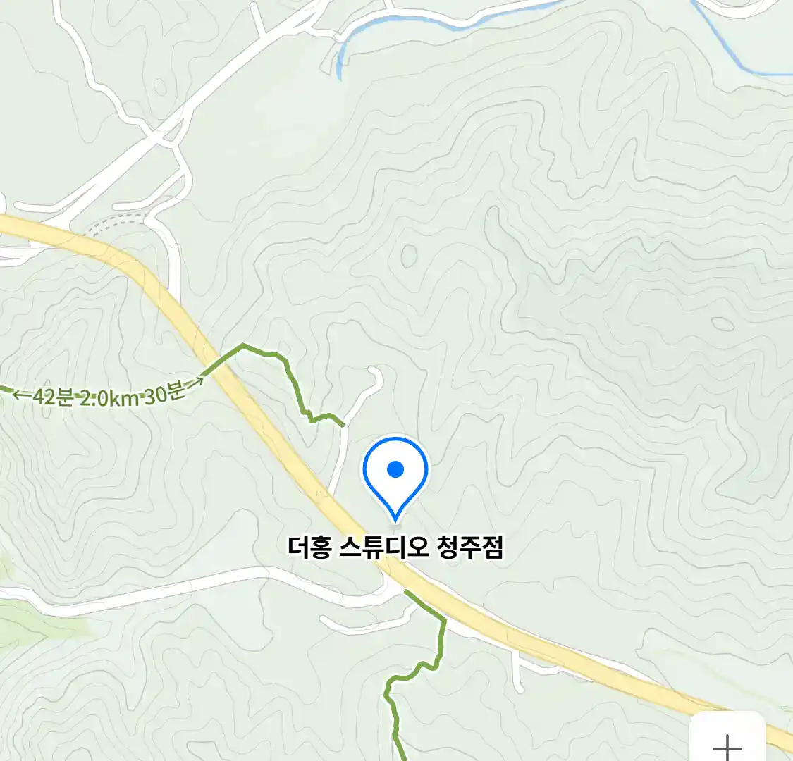 더홍 스튜디오 청주점 위치