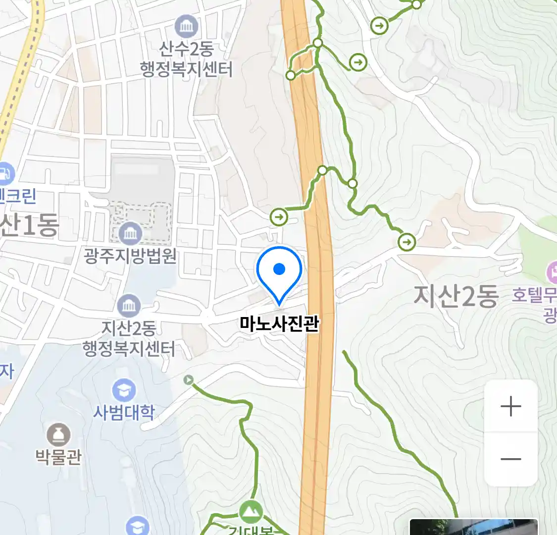 마노사진관 위치