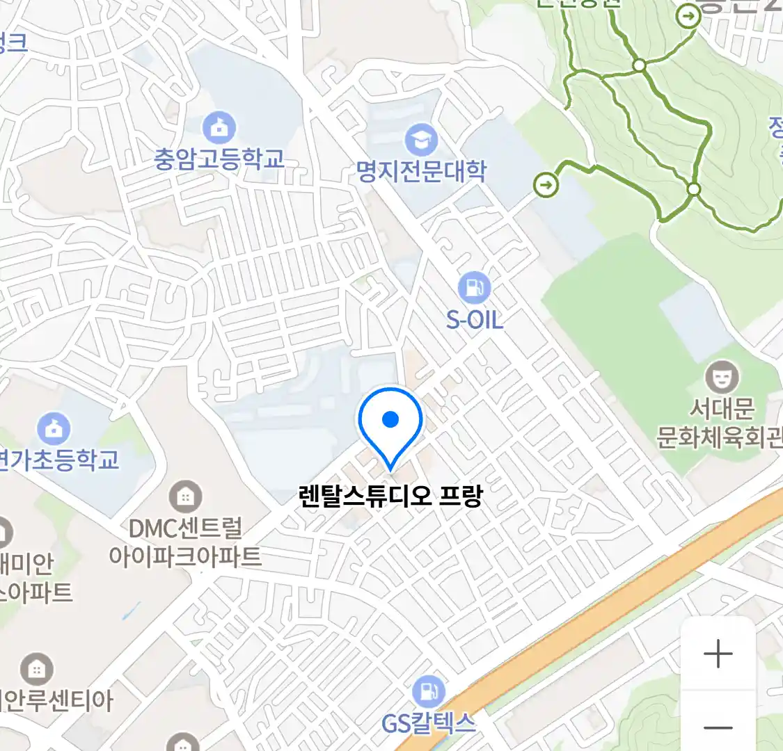 렌탈스튜디오 프랑 위치