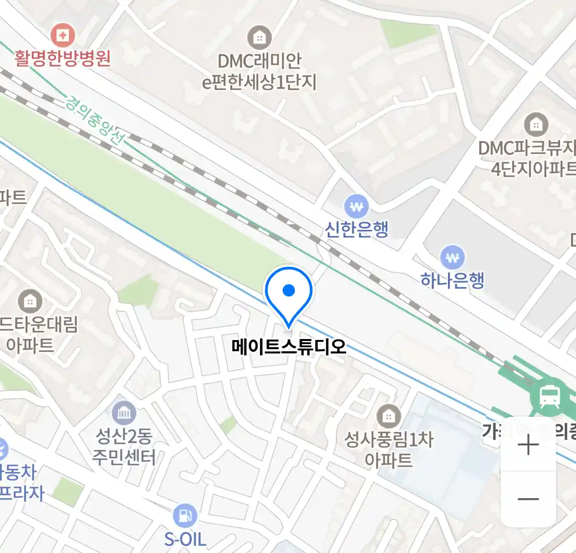 메이트스튜디오 위치
