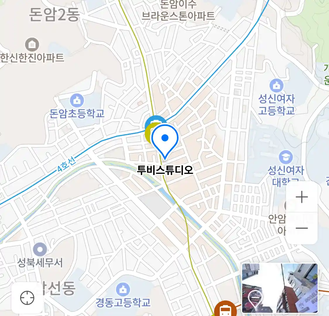투비스튜디오 위치