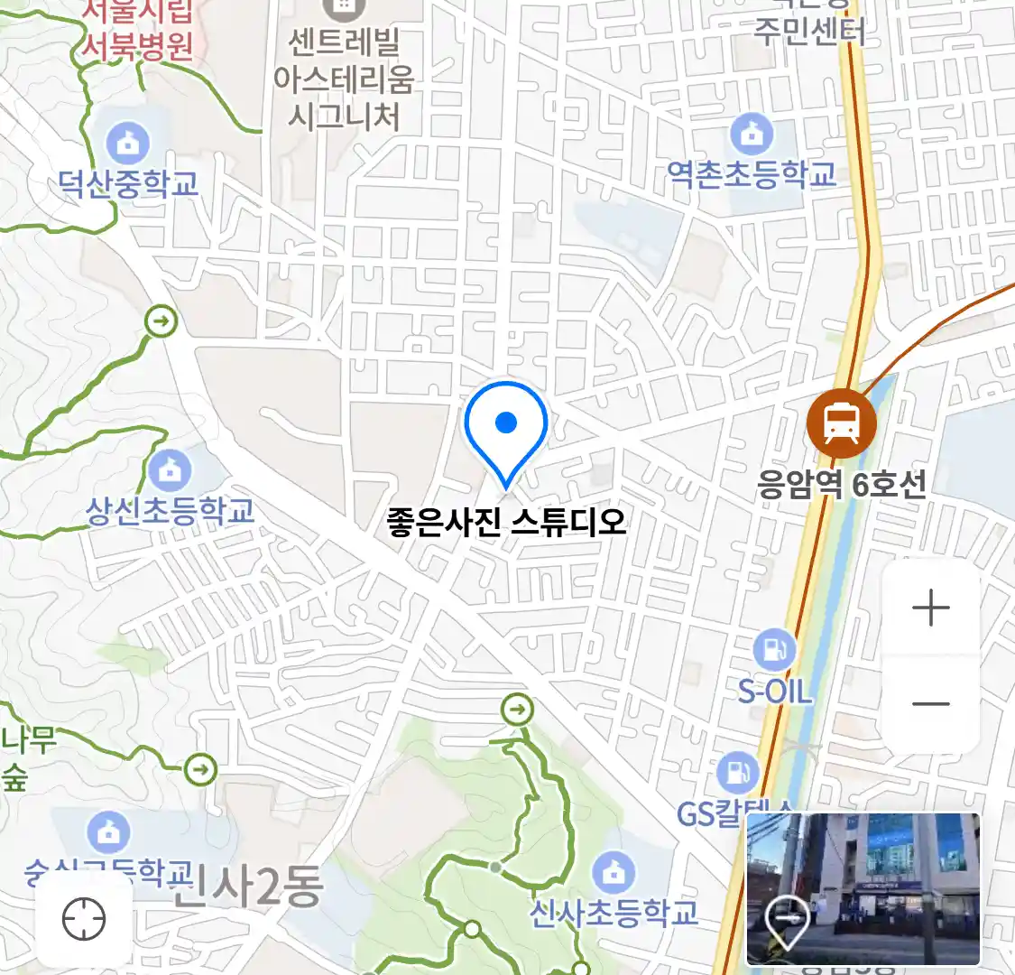 좋은사진 스튜디오 위치