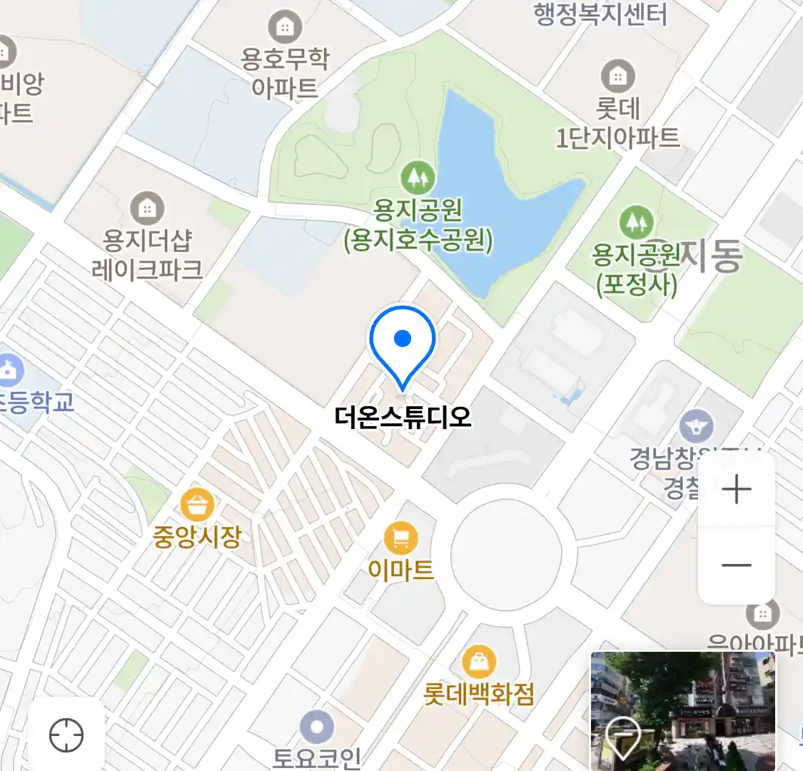 더온스튜디오 지도