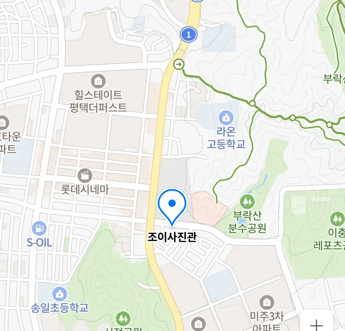 조이사진관 위치