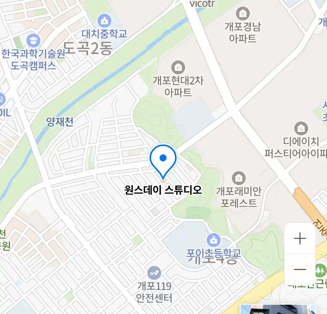 원스데이 스튜디오 위치